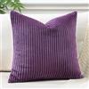 JOTOM 1 federa per cuscino, decorativa, per divano, soggiorno, 60 x 60 cm, viola