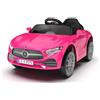 Macchina Elettrica per Bambini 12V con Licenza Mercedes CLS Small Rosa
