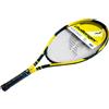 Racchetta da Tennis 64x38x3 cm in Alluminio Nero/Giallo