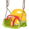 Altalena per Bambini 9-36 Mesi 42x33x120-180 cm in PP e PE con Corda