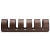 Rastelliera Portabici 5 Posti in Ferro 90x30x23 cm Belfer Bike Rack 42/PB Ruggine