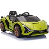 Macchina Elettrica per Bambini 12V con Licenza Lamborghini Sian FKP 37 Verde