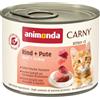 animonda Carny Kitten, cibo umido per gatti, Manzo + Pute 12 x 200 g