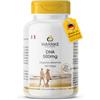WARNKE VITALSTOFFE Warnke DHA 500 mg - 100 softgels - acido docosaesaenoico con acido eicosapentaenoico - acidi grassi omega 3 - altamente dosato | Warnke Vitalstoffe - Qualità da farmacia tedesca