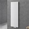 doporro Radiatore Verticale da Bagno 160x54cm, Radiatore a Pannello a Doppio Strato Termoarredo da Parete e Pavimento in Acciaio, Bianco
