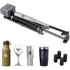 ATOMSTACK R6 Rotary Roller per incisore laser P1 - Rullo cilindrico con rilevamento automatico e 4 piedini di sollevamento, lavorato Ø 0-120 mm/lunghezza 650 mm, compatibile con tutte le macchine per