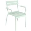 Fermob - Poltrona impilabile Luxembourg - Verde - Alluminio laccato - Designer Frédéric Sofia