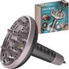 Cecotec Asciugacapelli Diffusore Ricci XXL DryWave Nébula Black. 1300W, Olio di Argan e Cheratina, Motore Brushless, PlasmaTech Anticrespo, Modalità Soft, 3 Velocità e Temperature, 12 Denti