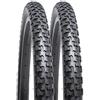 YunSCM 2 pneumatici per mountain bike da 24 pollici 24 x 1,75 pneumatici 47-507 compatibili con pneumatici per mountain bike 24 x 1,75 24 x 1,75