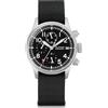 TACTICAL FROG Militado ML1868 - Cronografo militare da 39 mm, con cristallo di zaffiro VK61/VK67, orologio al quarzo da uomo, C3/BGW9, luminoso, impermeabile fino a 100 m, VK67 / nero / bianco