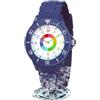 WeaxiTex Orologio per bambini per ragazzi e ragazze,orologio da polso educativo per bambini,orologio analogico con lunetta girevole con esercizi,facile da imparare a leggere