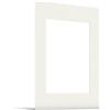JUNOMI® Passepartout A2 (42x59,4 cm) Dimensioni Esterne - per Formato Immagine A3 (29,7x42 cm) - Spessore 1,5 mm - Colore Bianco Crema