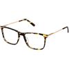 FILA VFI720 Cornici per occhiali da prescrizione, Shiny Black, 55/145/18 per uomo, nero luccicante, 55/145/18
