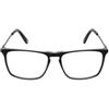 FILA Eyeglass Frame VFI538V Black/Grey 55/16/145 Uomo Occhiali, Nero/Grigio, 55/16/145