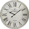 techno line WT 1510 Orologio da Parete, Bianco, 50x2.5x50 cm
