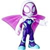 SPIDEY AND HIS AMAZING FRIENDS Hasbro Marvel, Spidey e i suoi fantastici amici, Ghost-Spider, giocattolo con accessorio, action figure da 7,6 cm, giocattoli di supereroi per bambini e bambine, dai 3 anni in su