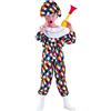 Ciao Fiori Paolo 61132 - Arlecchino costume bambino (7-9 anni)
