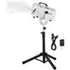 VEVOR Macchina per Neve 1200 W, Macchina per Produrre Neve con Supporto Regolabile, Macchina per Fiocchi di Neve con Telecomando Wireless, Macchina per Neve Finta per Feste di Natale Matrimoni