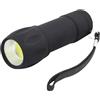 Uni-Com Torcia tascabile - Torcia compatta COB LED con cinturino da polso, corpo morbido al tatto, design durevole, batterie incluse per uso quotidiano, all'aperto e di emergenza