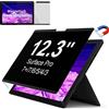 IPROKKO Filtro privacy magnetico per Microsoft Surface Pro 7 Plus/7/6/5/4/3 - 12,3 pollici, rimovibile, anti-spy, luce blu, privacy screen
