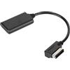 Yosoo Interfaccia musicale Bluetooth 5.0 Ingresso audio musica Adattatore cavo ricevitore AUX per AMI MMI MDI serie A1-A8, serie S, serie Q per ami ami mmi cavo bluetooth adattatore bluetooth a per
