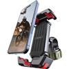 Pnitri Porta Cellulare Bici, Porta Telefono Moto[Veloce Installazione&1s Blocco] Universale Supporto Telefono Bicicletta per iPhone, Samsung, Smartphones
