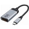 cablecc Cavo adattatore HDTV da USB-C Tipo C a HDMI 4K 60hz 1080p per tablet, telefono e laptop