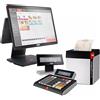 RCH AT15 Slim T1 Touch Registratore di cassa Android con Stampante fiscale Print! 3.0 RT e App di pagamento RCH PAY SOFT POS