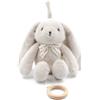 BAMBOOM Carillon Peluche Coniglietto Warm Grey Bamboom