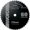 Worx - disco da taglio universale hss 60 denti 115mm wa5047.