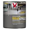 V33 Vetrificatore parquet - urban style - zinco metallizzato - 0,75 litri