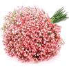 Uhky 6 mazzi di fiori artificiali di gipsofila, fiori realistici al tatto, per feste di nozze, ghirlande fai da te, composizioni floreali, decorazioni per la casa (rosa)