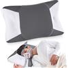 Joynox Cuscino CPAP Cervicale Memory Foam, Cuscini Ergonomico per Apnea Notturna, Dormire su Fianco & Schiena, Ritagli Laterali Larghi Riduce Pressione Maschera & Perdite Aria, Fodera Traspirante Fresca