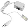 Yuecoom Lampada a collo di Cigno da Lavoro a Luce LED con Base Magnetica Super Luminosa Installazione Facile Per Macchina da Cucire Banco da Lavoro Tornio Trapano a Colonna 110-265 V Spina EU