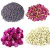 TooGet Petali di Fiori e Boccioli Comprende Lavanda, Rosa, Gomphrena Globosa, Gelsomino, Fiore di tè Verde Alla Rinfusa Per Fare l'olio Botanico, Perfetto Per Tutti i Tipi di Artigianato
