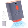 motomoyo Pompa Sottovuoto Portatile Senza Fili per Sacchi - 4500 PA, 25W, 1800mAh, USB-C, Compatta e Potente (Grigio/Arancio) per Viaggi e Conservazione