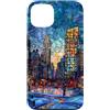 Dennex Designs New York, vetro colorato Custodia per iPhone 13