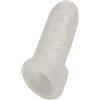 Rebel Thickening Sleeve with Ball Ring 16.5cm Transparent