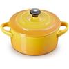 LE CREUSET MINI COCOTTE 10 CM, GRES VETRIFICATO NECTAR