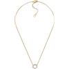 Fossil Ellis JA7295710 - Collana da donna in ottone dorato