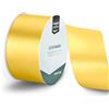 Vaessen Creative Nastro di Raso Oro Giallo - Nastro Colorati 20 m x 50 mm per il Fai-da-te - Decorazioni Matrimonio - per Regali e Segnalibri