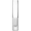 LEONARDO HOME 018633 NOVARA - Vaso in vetro satinato, 24 cm