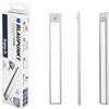 BLAUPUNKT Barra Luminosa LED Magnetica con Sensore di Movimento, Ricaricabile USB-C 100 Lumen 4000K Bianco Neutro Dimmerabile 21 cm Senza Viti - Luce Notturna Sottopensile Camera da Letto Armadio