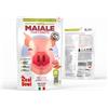Real Bowl 1 BUSTA x 150 g - Real Bowl Alimento Fresco Cotto per Cani al Maiale con Carote Grain Free
