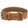 Trixie Collare per Cani Rustic "Heartbeat" Marrone, m38-47cm-40mm