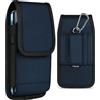 ykooe Custodia per cellulare di alta qualità, universale, per Google Pixel 8 Pro 7 Pro 6 Pro, Samsung Galaxy S24 Ultra S23 Ultra S22 Ultra S21 Ultra A14 A13 XXL/blu