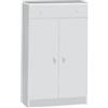 Sarmog Mobile 2 ante con 1 cassetto bianco, 62x105x34 cm