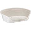 Ferplast Cuccia da interno per cani e gatti siesta deluxe 2 bianco, 49x36x17,5 cm - ferplast