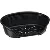Ferplast Cuccia da interno per cani e gatti siesta deluxe 4 nero, 61,5x45x21,5 cm - ferplast