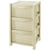 Cassettiera 3 cassetti arianna in polipropilene 39x38x61 cm